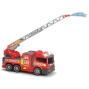 STRAŻ POŻARNA - dźwięk + światła + otwierane drzwi + funkcja natrysku wody - 36 cm